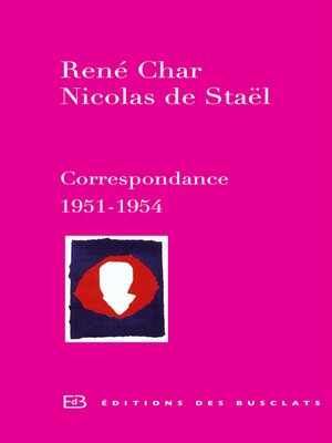cover image of Correspondance 1951-1954